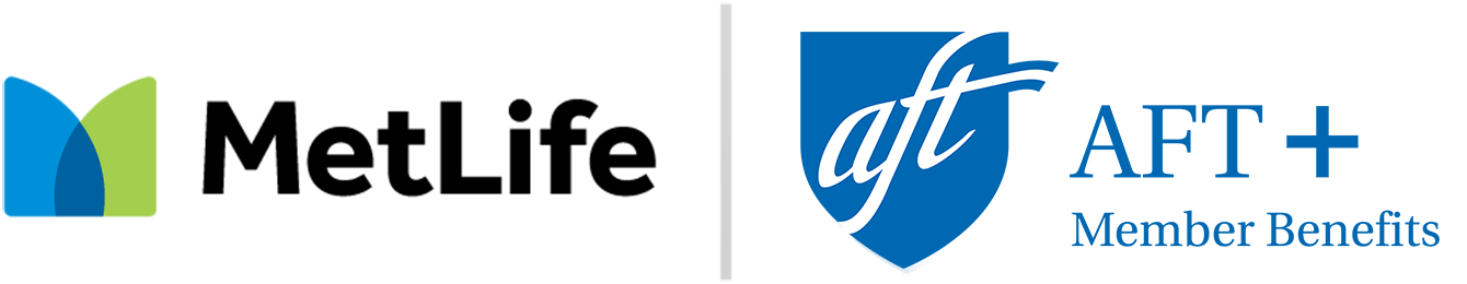 MetLife and AFT+ logos